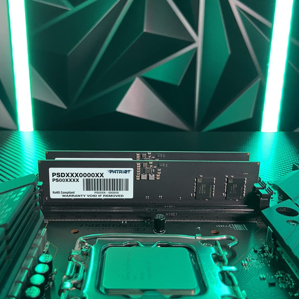 Barette Mémoire Patriot Signature DIMM DDR5 CL42 / 16 Go / 5200MHz