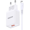 Chargeur Mural KAKU KSC-781 Lightning / Blanc