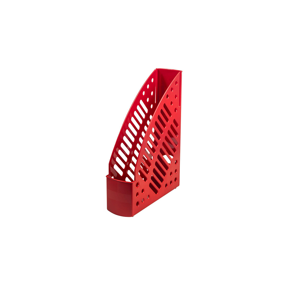 Porte-revues en plastique opaque Faibo 151 / Rouge