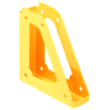 Porte Revue Opaque FABIO / Jaune PASTEL