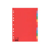 Intercalaires COSTO PP / 12 Positions / A4+ / Couleurs Assorties