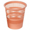 Corbeille à papier Faibo 12L / Orange Pastel