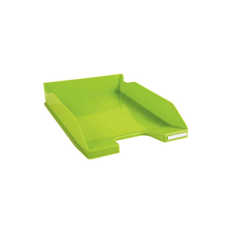 Corbeille à courrier pleine Faibo Opaque / Vert fluo