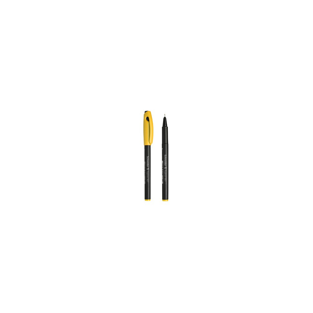 Feutre pointe fine Schneider Topliner 967 / Jaune