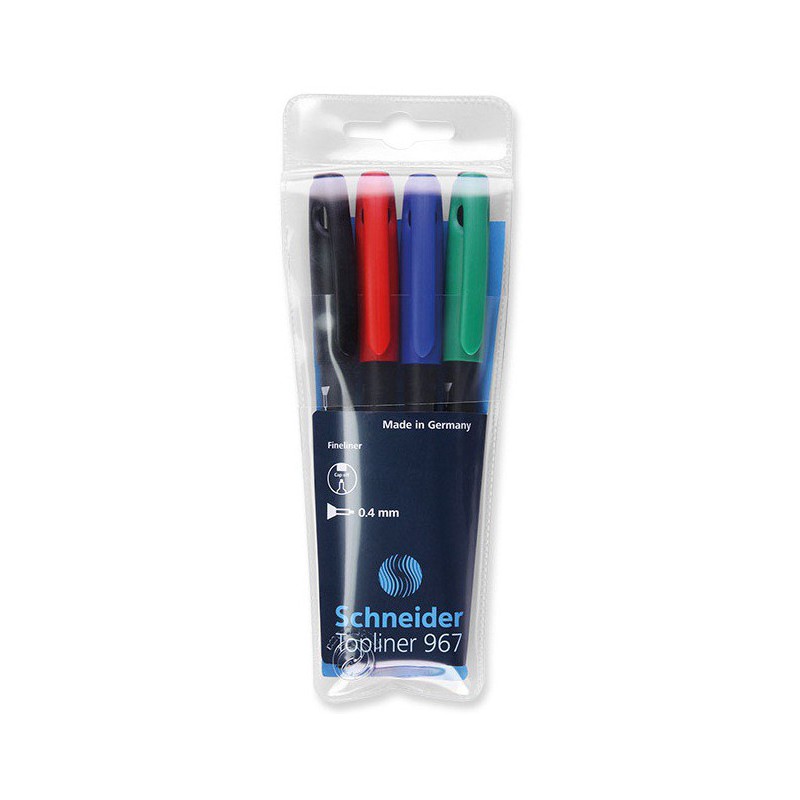 Schneider stylos feutres à pointe fine fineliner xpress 0,8 mm