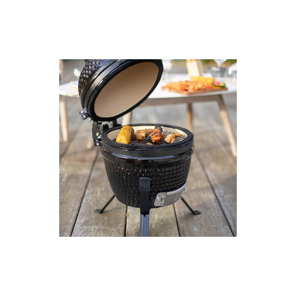 BARBECUE AU CHARBON LIVOO DOC283 / Noir