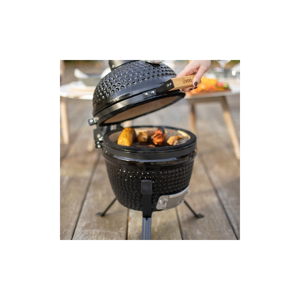 BARBECUE AU CHARBON LIVOO DOC283 / Noir