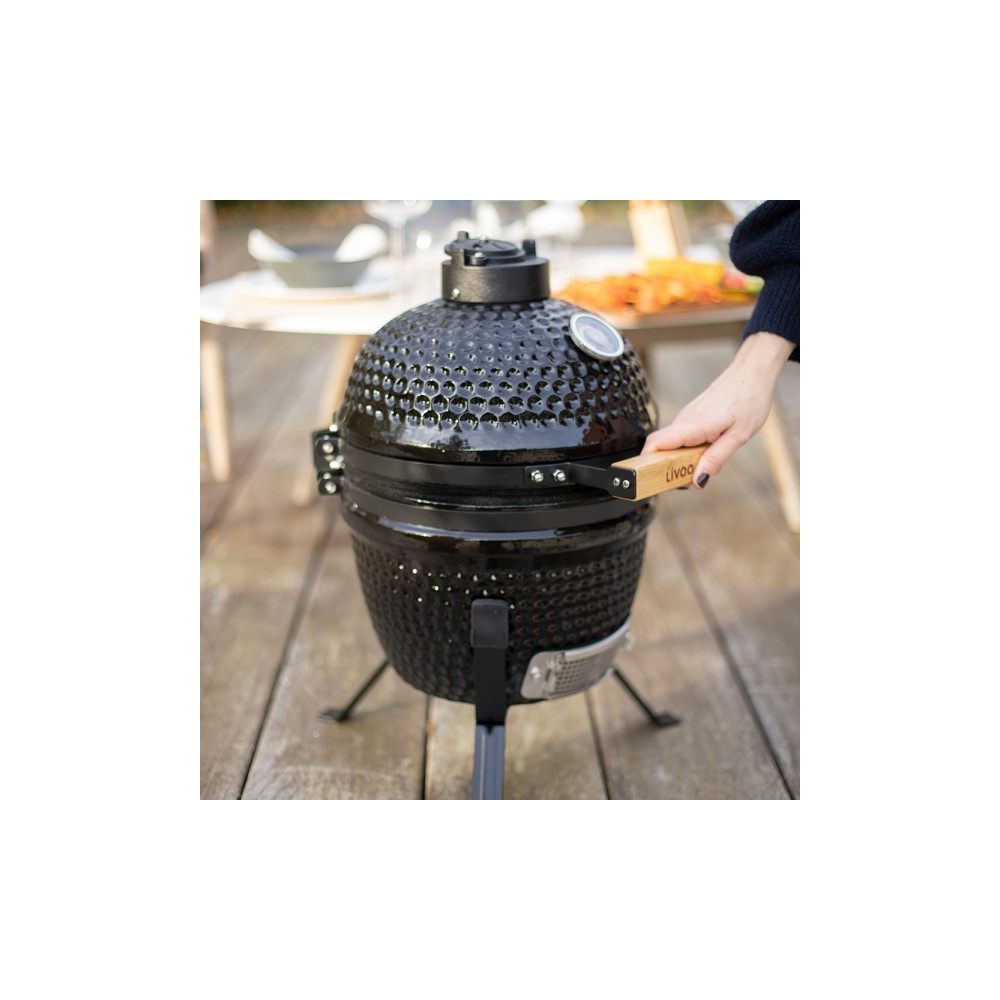 BARBECUE AU CHARBON LIVOO DOC283 / Noir