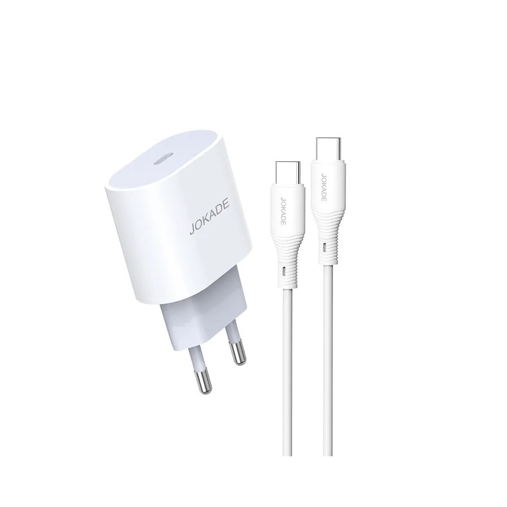 Chargeur Pour Smartphone JOKADE JB010 / USB-C Vers USB-C / 20 W