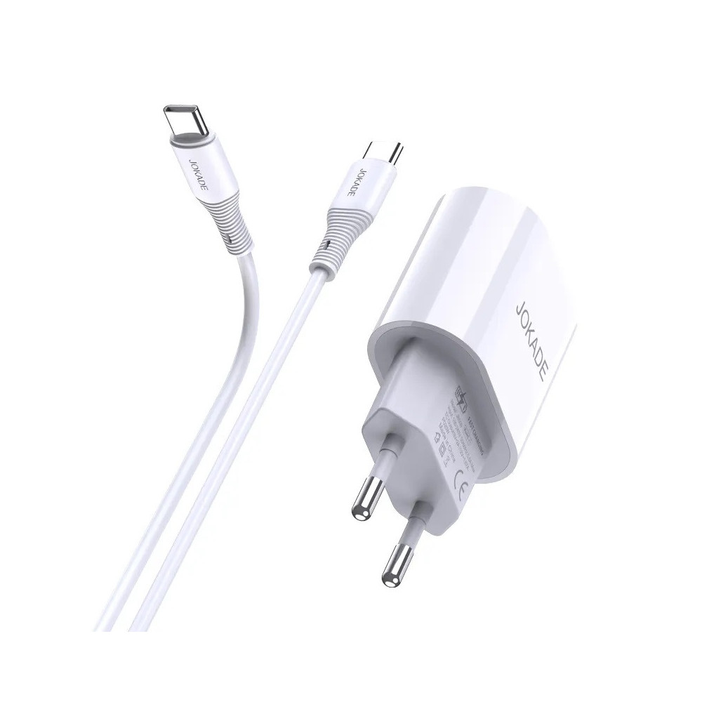 Chargeur Pour Smartphone JOKADE JB010 / USB-C Vers USB-C / 20 W