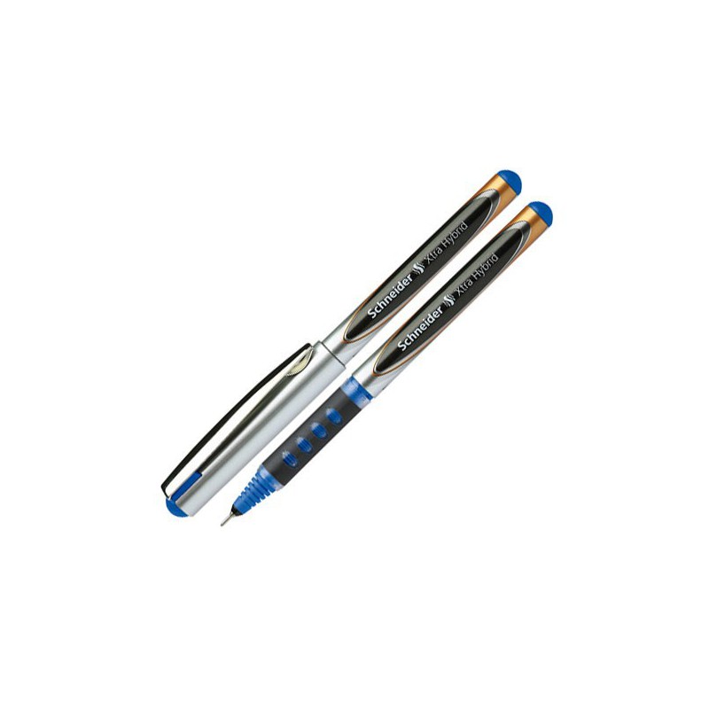 Stylo Roller à encre liquide Schneider Xtra Hybrid / Bleu