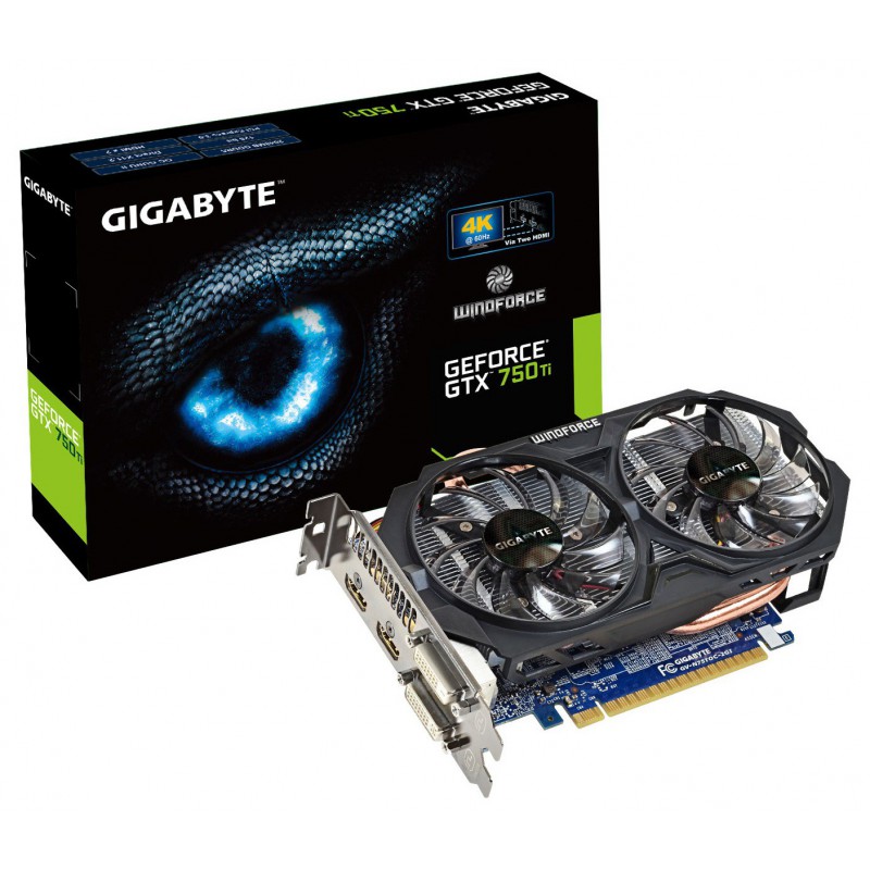 Carte graphique Gigabyte GeForce GTX 750 Ti 2 Go