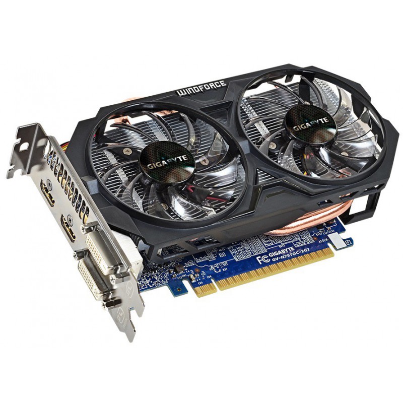 Carte graphique Gigabyte GeForce GTX 750 Ti 2 Go