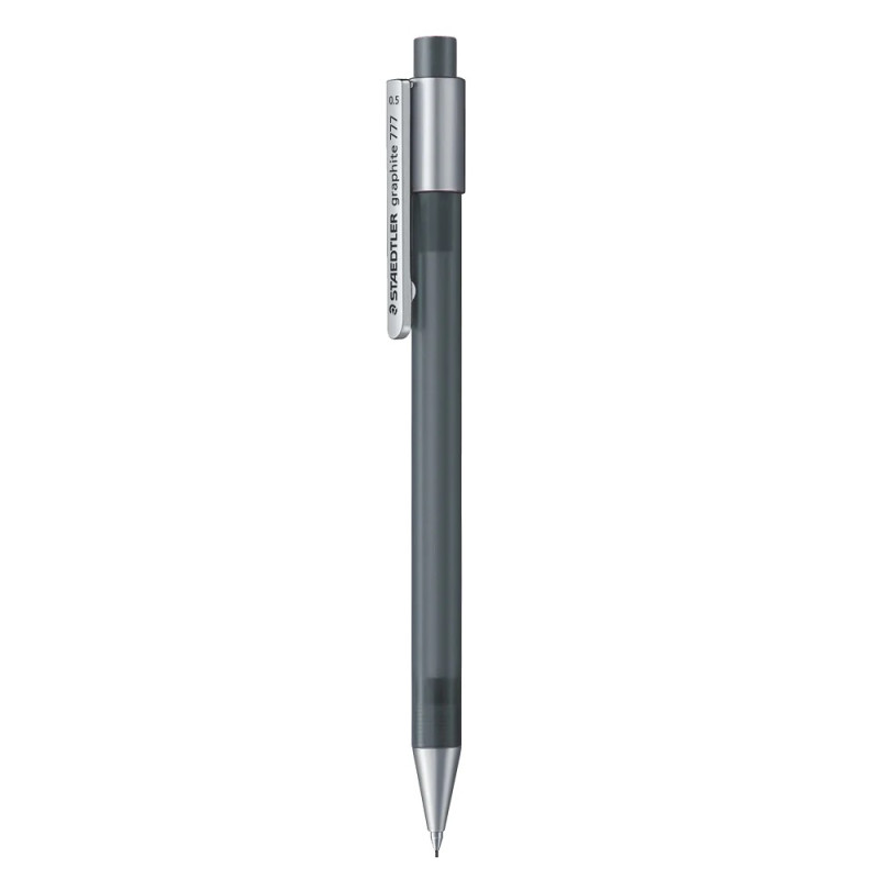 STAEDTLER 777 05-3 vulpotlood grafiet gevuld met B-vullingen, stiftdiameter 0,5 mm, schachtkleur: blauw, 10 stuks in kartonnen etui