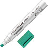 MARQUEUR POUR TABLEAU BLANC LUMOCOLOR STAEDTLER BISEAUTE/2MM-5MM/VERT