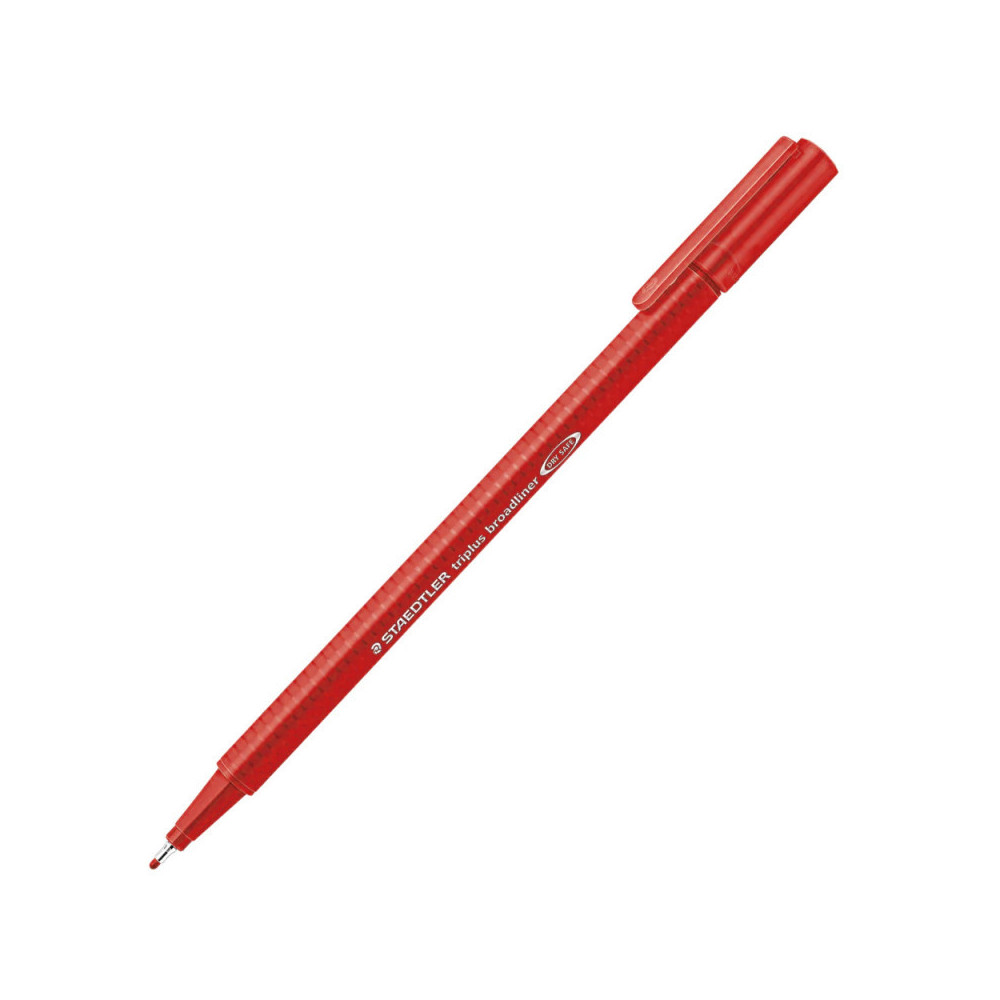 FEUTRES STAEDTLER TRIPLUS BROADLINER 338 / 0.8 MM / ROUGE BORDEAUX
