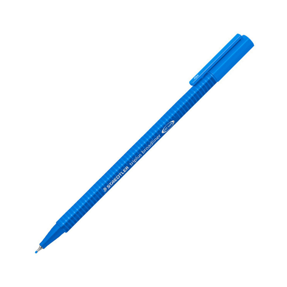 FEUTRES STAEDTLER TRIPLUS BROADLINER 338 / 0.8 MM / BLEU OUTREMER