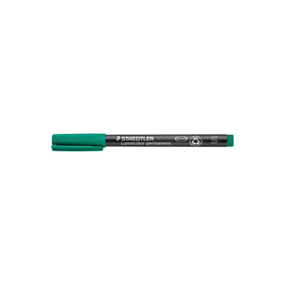 FEUTRE PERMANENT STAEDTLER UNIVERSEL LUMOCOLOR / 0,6 MM / VERT