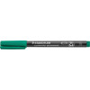 FEUTRE PERMANENT STAEDTLER UNIVERSEL LUMOCOLOR / 0,6 MM / VERT