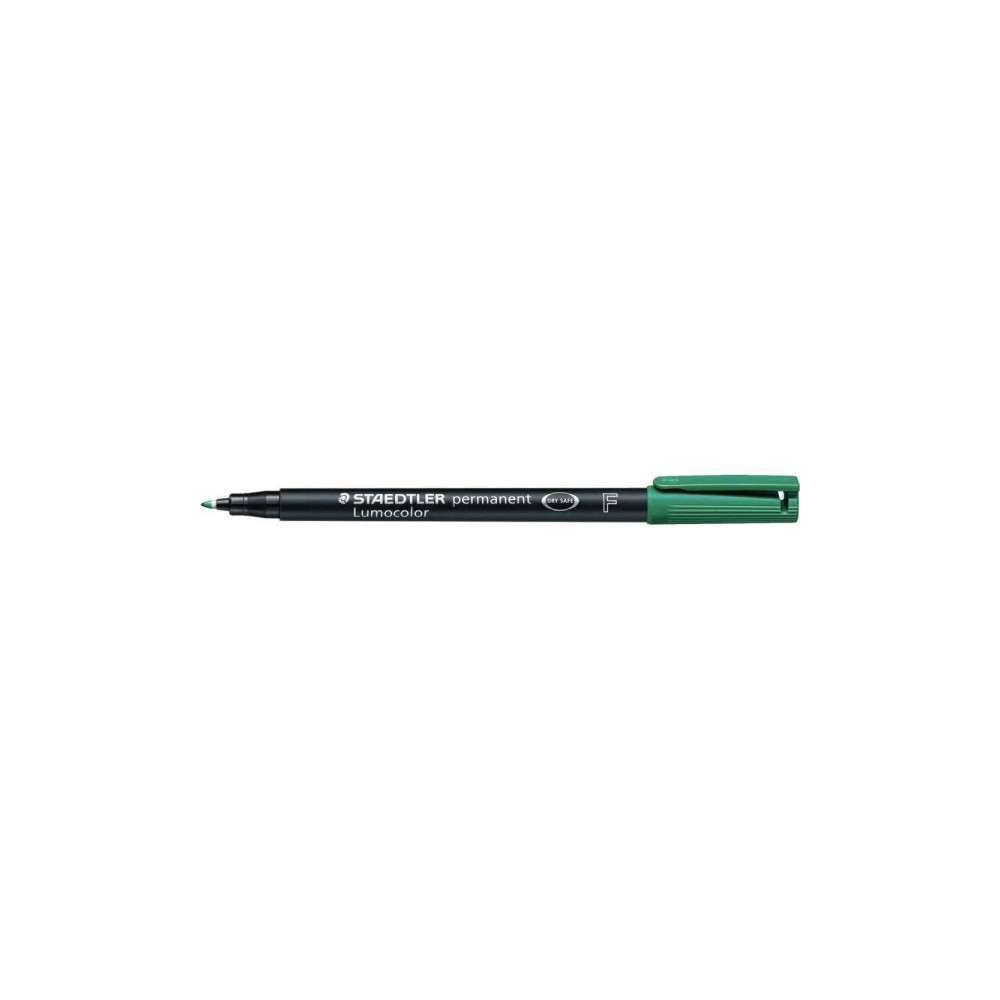 FEUTRE PERMANENT STAEDTLER UNIVERSEL LUMOCOLOR / 0,6 MM / VERT