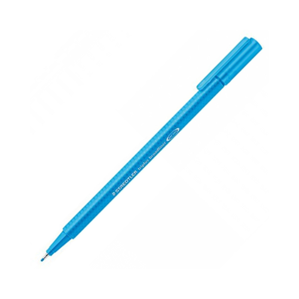 FEUTRES STAEDTLER TRIPLUS BROADLINER 338 / 0.8 MM / BLEU CLAIR