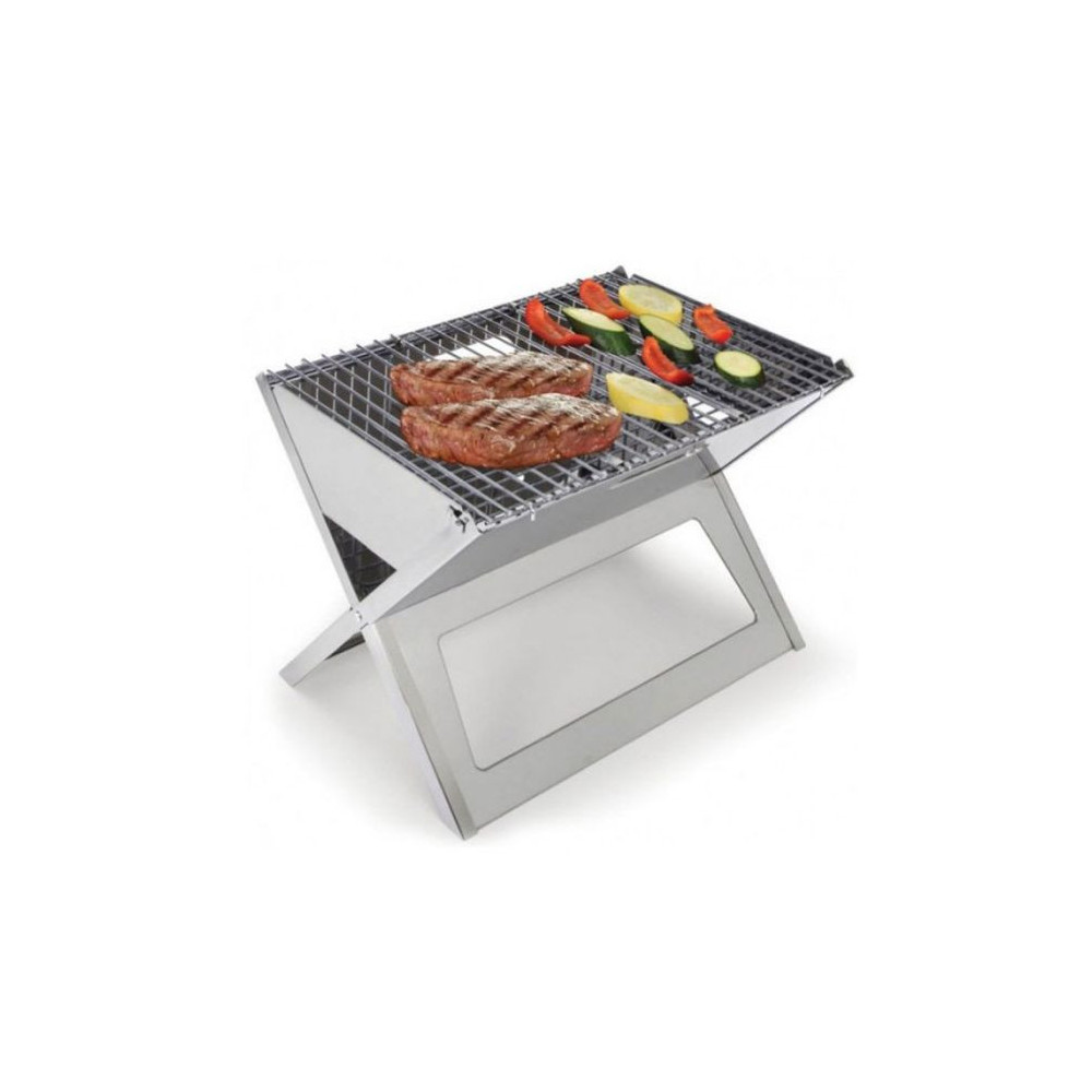Barbecue Au Charbon Pliable SWISSCOOK / Silver
