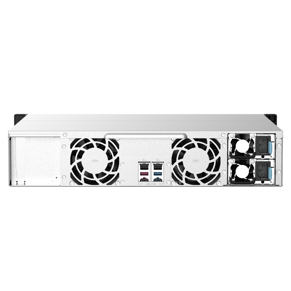 Serveur NAS PROFESSIONNEL 12 baies QNAP TS-1273AU-RP-8G / Sans Disque Dur / AMD Ryzen Embedded V1500B