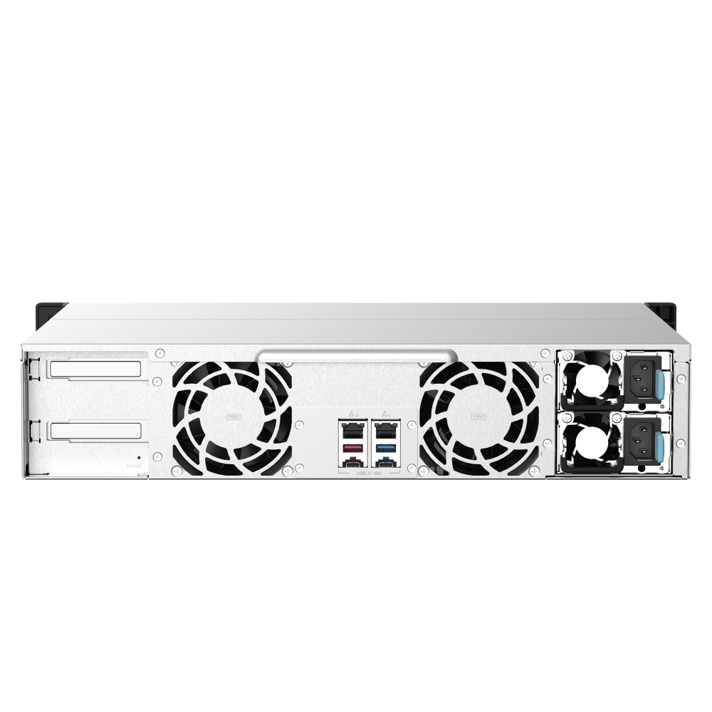 Serveur NAS PROFESSIONNEL 12 baies QNAP TS-1273AU-RP-8G / Sans Disque Dur / AMD Ryzen Embedded V1500B