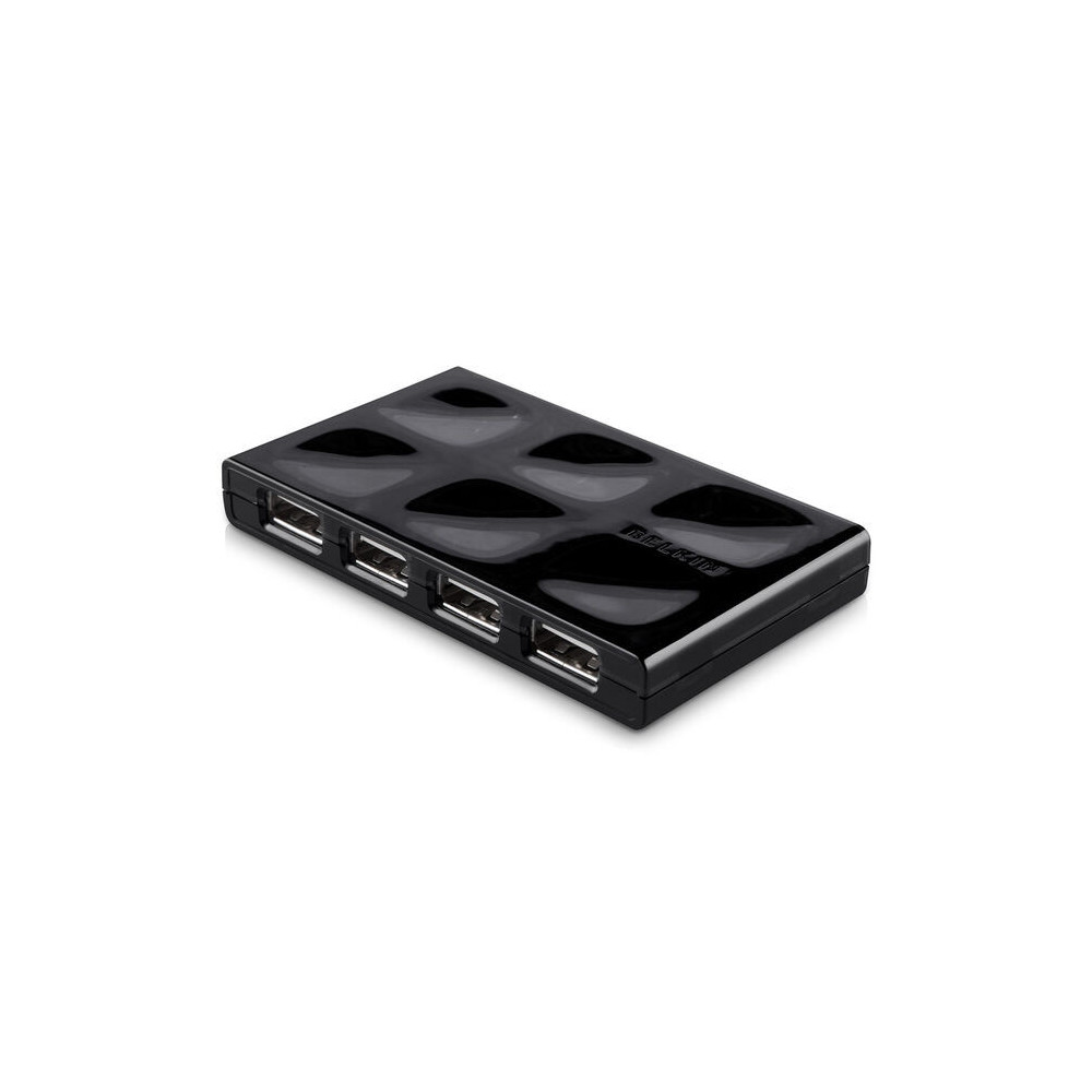 Hub mobile Belkin 7 ports USB 2.0 à haut débit / Noir
