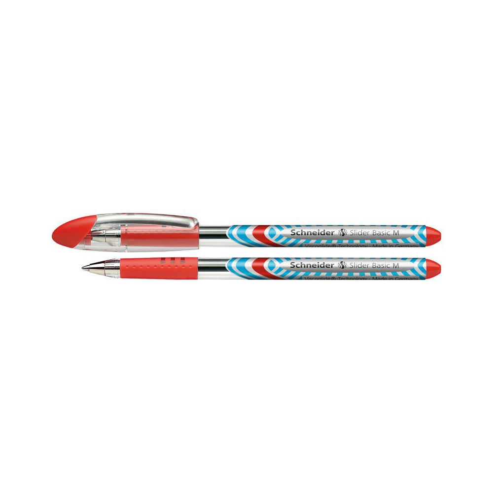 Stylo à bille Schneider Slider Basic M 1.0 mm / Rouge