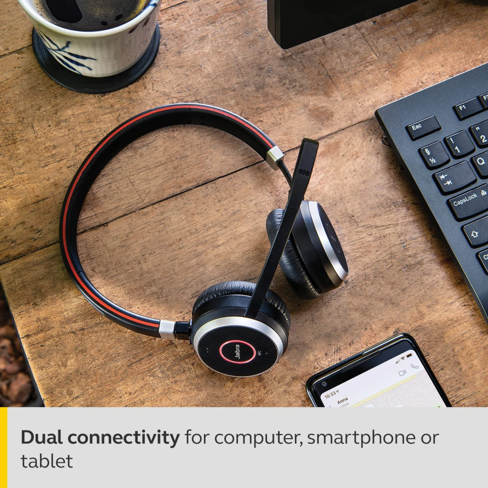 Casque Micro sans fil Bluetooth Jabra Evolve 65 MS Stereo