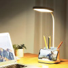 LAMPE DE BUREAU PLATINET LED PORTE STYLO 4W BLANC [45777]
