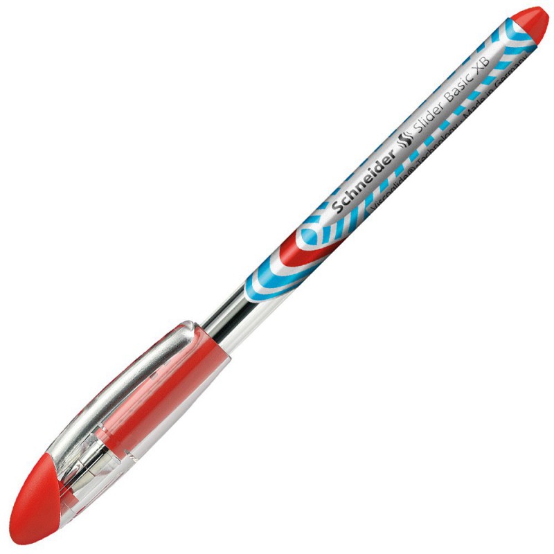 Stylo à bille Schneider Slider Basic XB 1.4 mm / Rouge