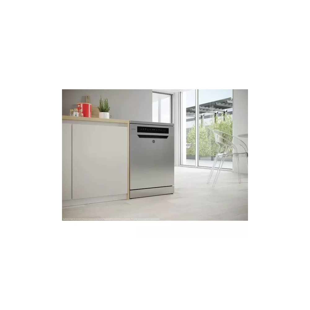 Lave vaisselle Inverter HOOVER 16 Couverts HF6B4S1PX / Inox