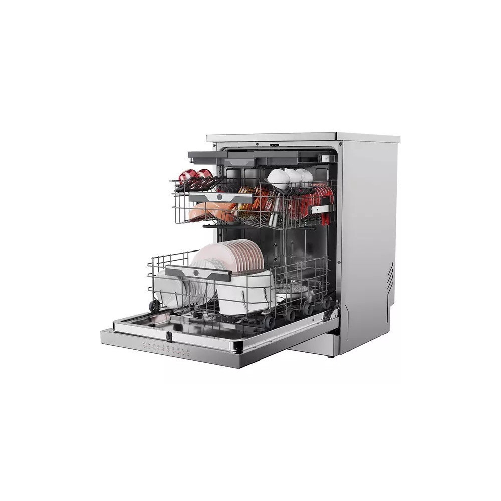 Lave vaisselle Inverter HOOVER 16 Couverts HF6B4S1PX / Inox