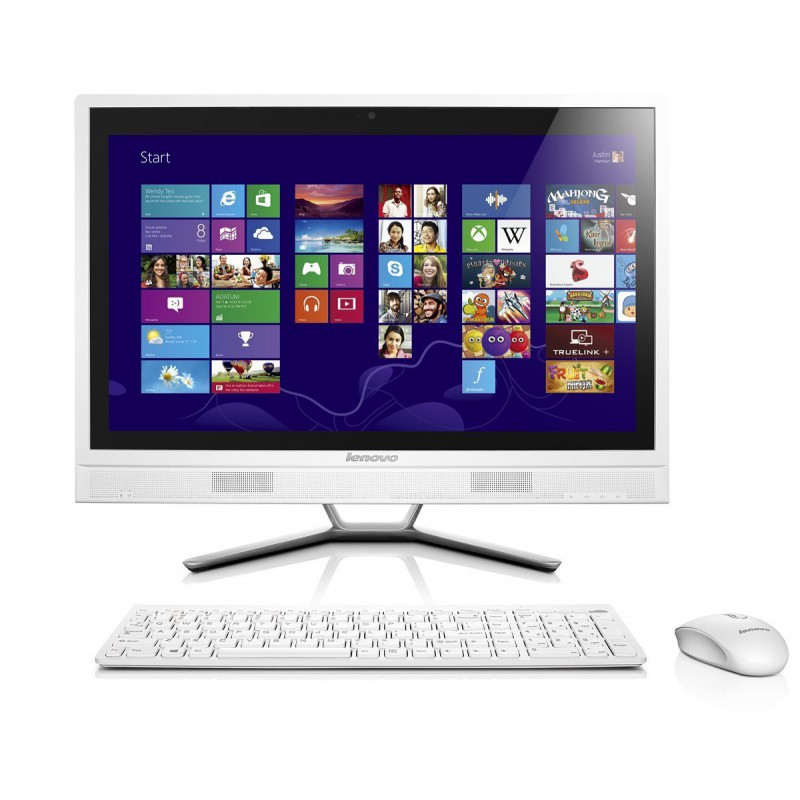 Pc de Bureau Lenovo All-in-One C460 Tactile / Blanc