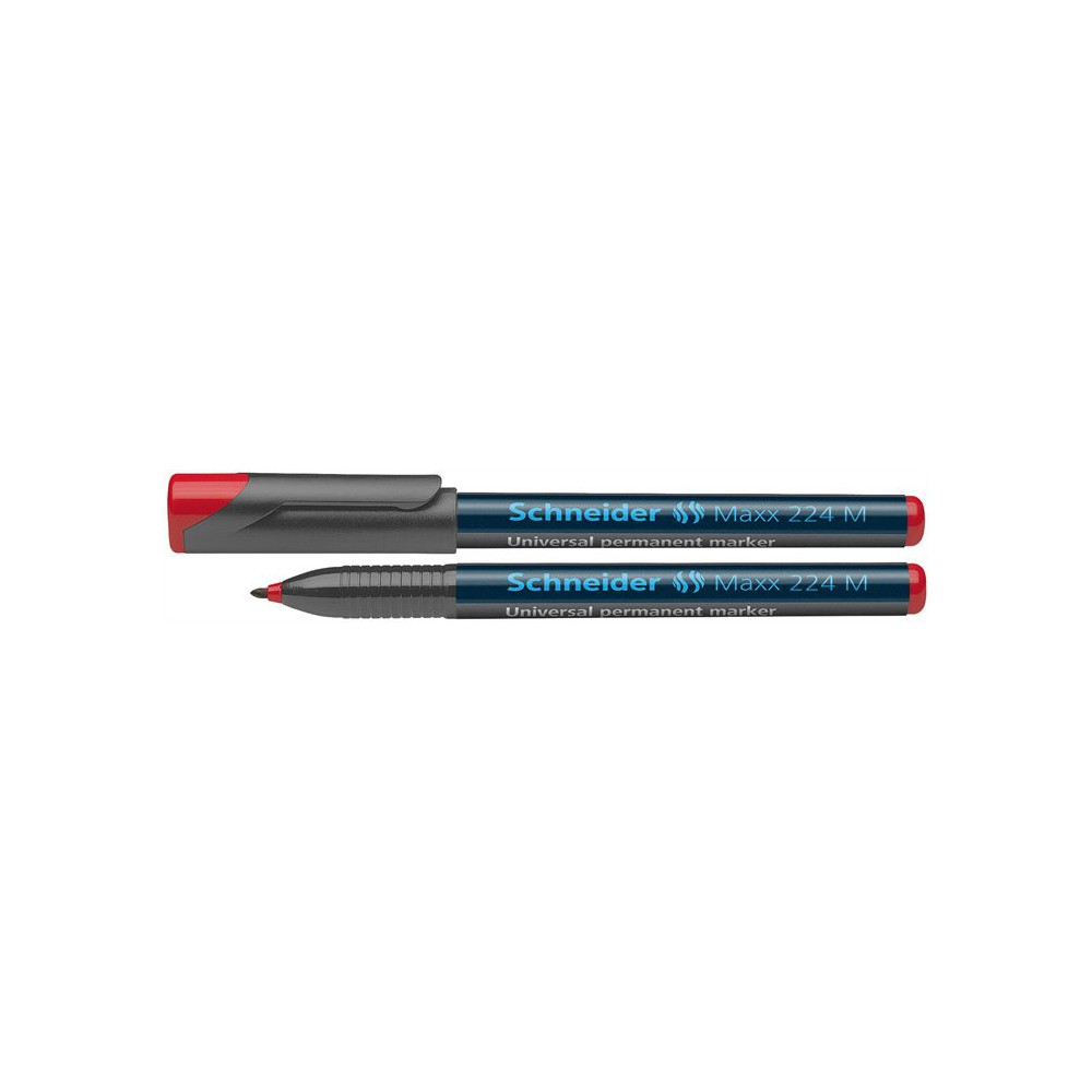Marqueur Permanent Schneider Maxx 224 M / Rouge