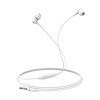 Écouteurs Filaire Borofone avec microphone BM20 / Blanc