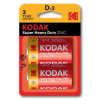 2x Piles Kodak Extra Heavy Duty ZINC R20