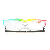 Barrettes Mémoire TeamGroup T-FORCE DELTA R WHITE UD-D4 8GO / 3600 Mhz