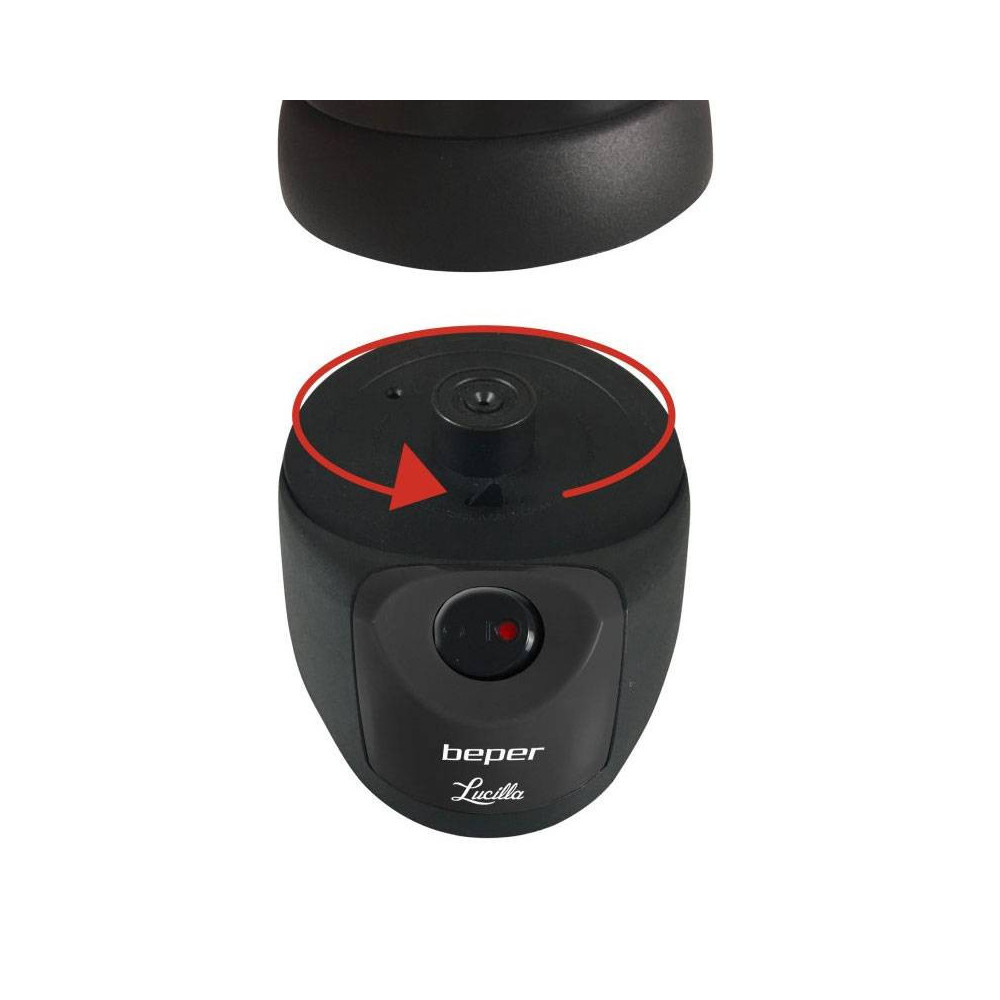 Cafetière électrique ITALIENNE BEPER BC040N / NOIR