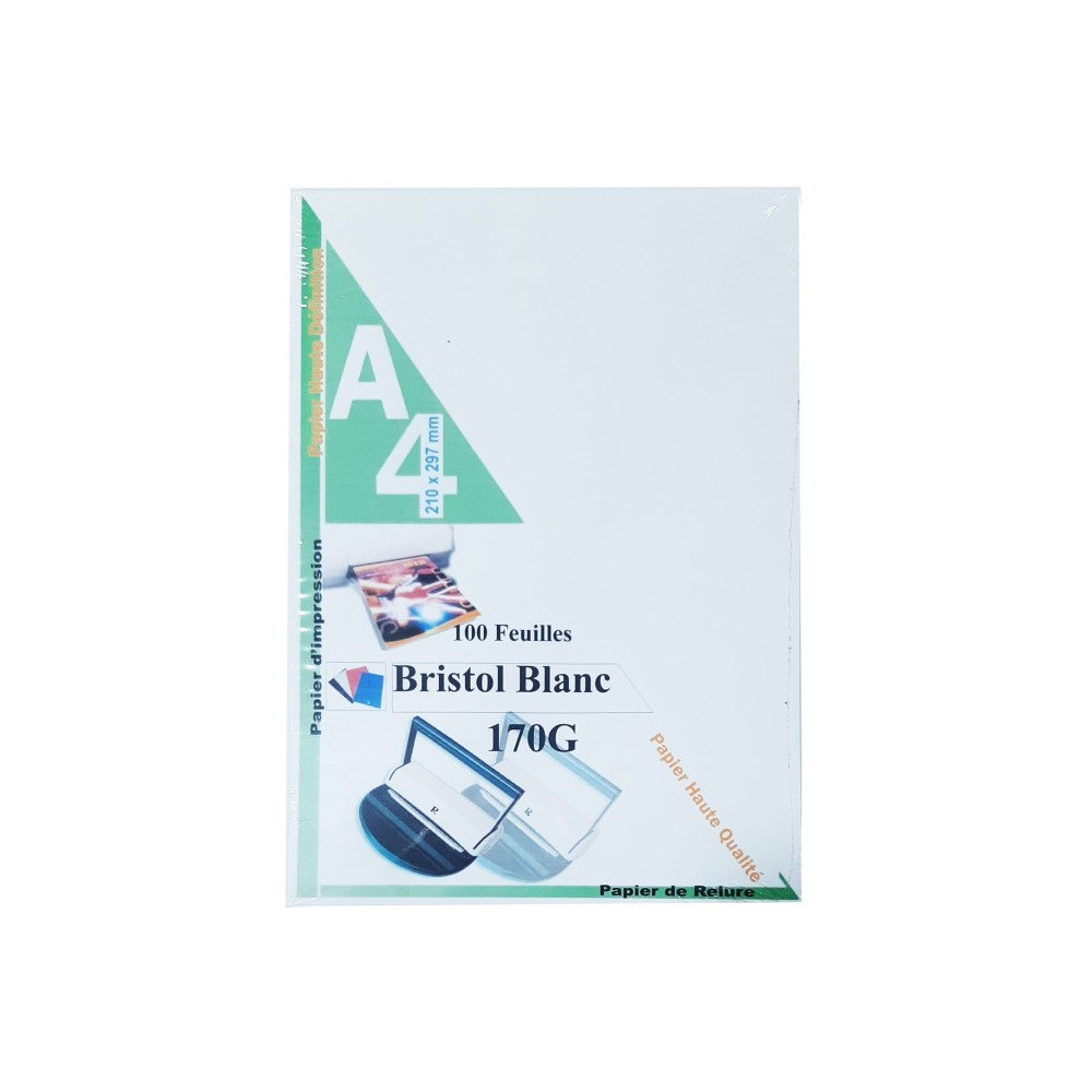 100 x feuilles page de garde / 170G / BRILLANT