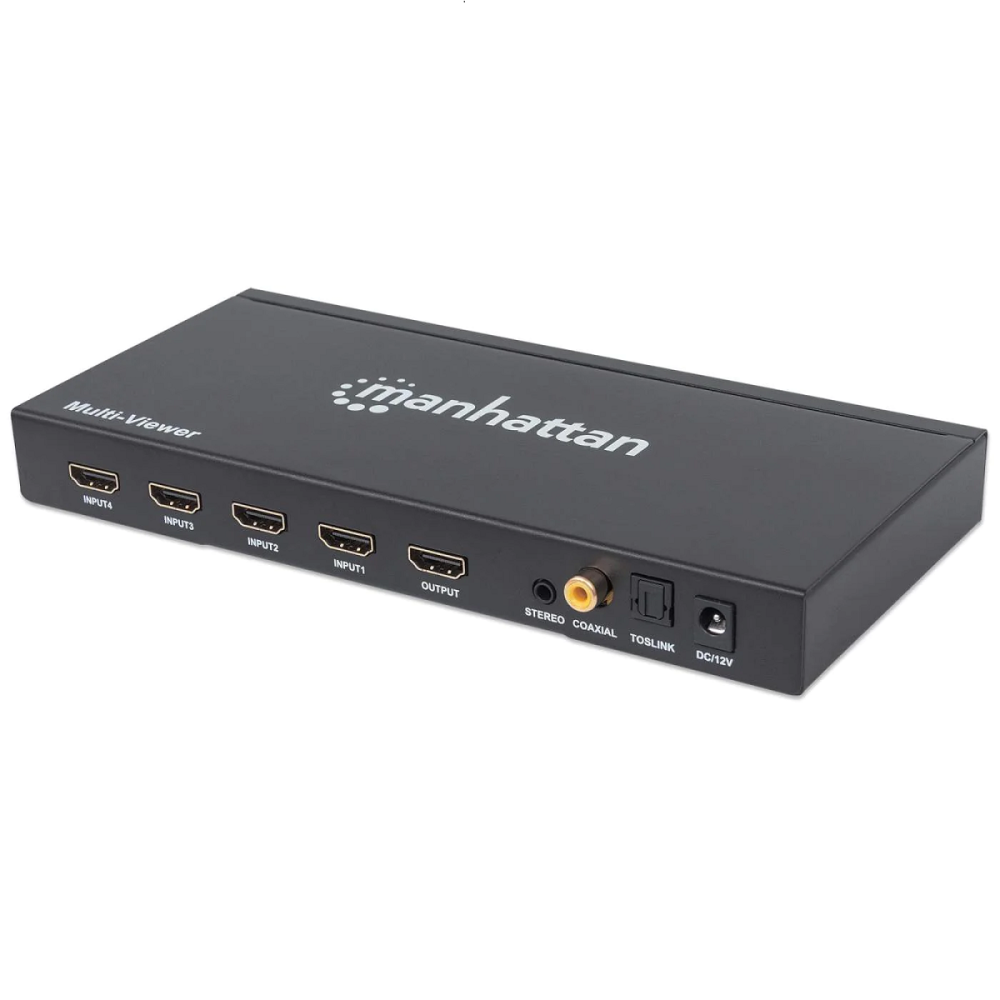 Commutateur multiviewer HDMI 1080p 4 ports