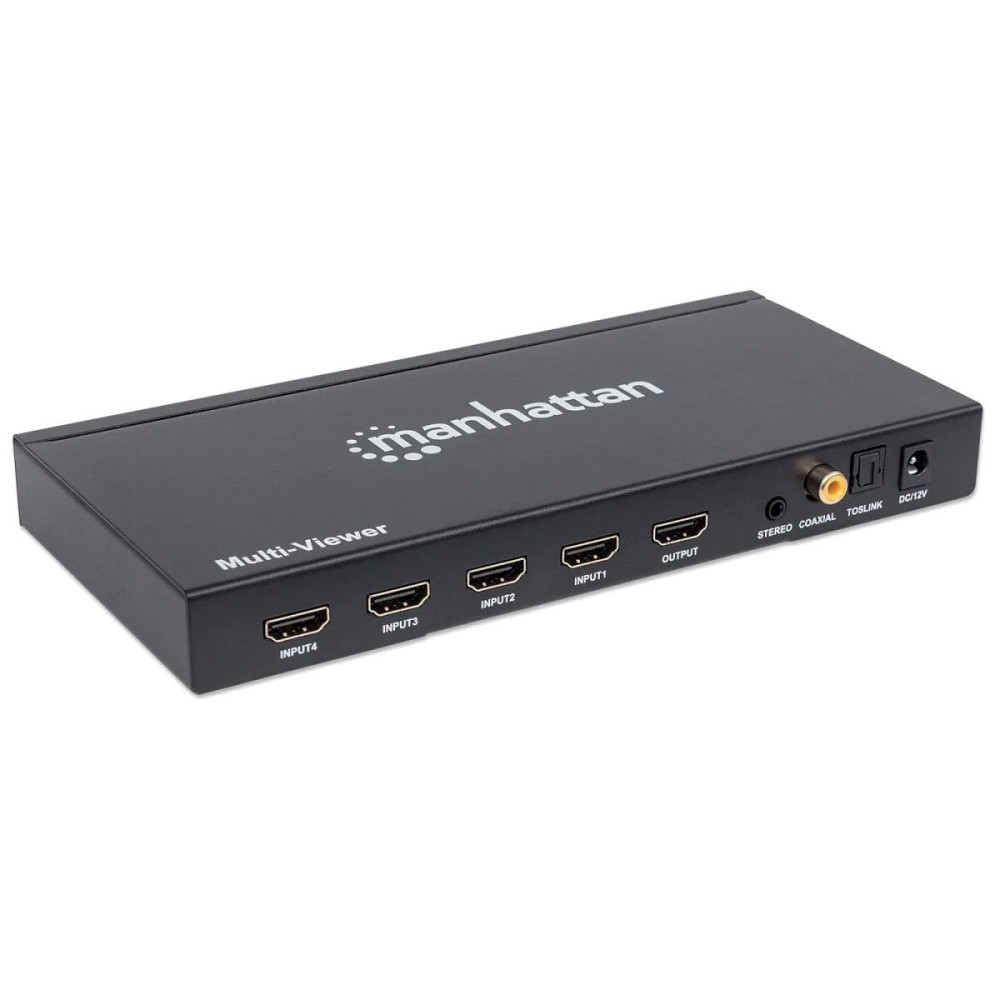 Commutateur multiviewer HDMI 1080p 4 ports