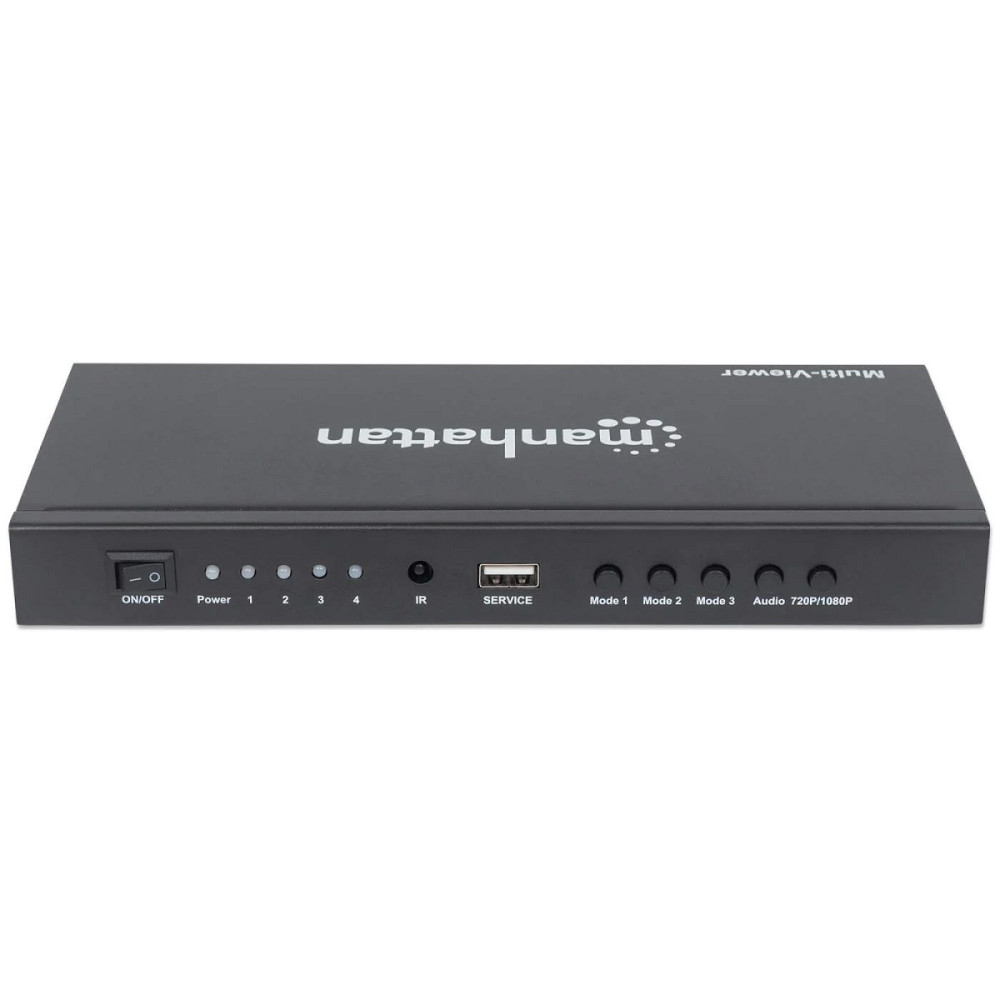 Commutateur multiviewer HDMI 1080p 4 ports