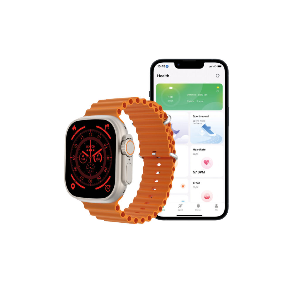 Smartwatch Ksix Urban Plus 2,05" / Orange