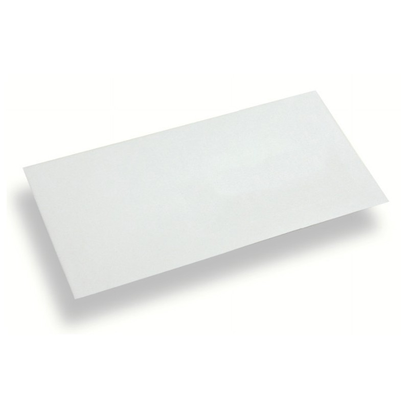 PAQUET DE 500 ENVELOPPES BLANCHES 110X220 MM