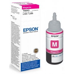 Bouteille d'encre Epson T6643 Magenta 70ml