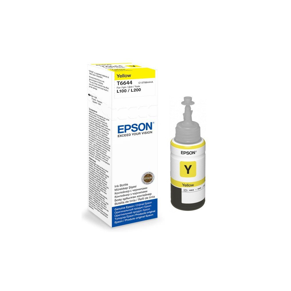 Bouteille d'encre Epson T6644 Yellow 70ml