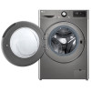 Lave linge Frontale LG F4R3TYG6P 8Kg / Direct Drive / Smart AI DD VIVACE V200 / Silver + Gel LILAS Gratuit